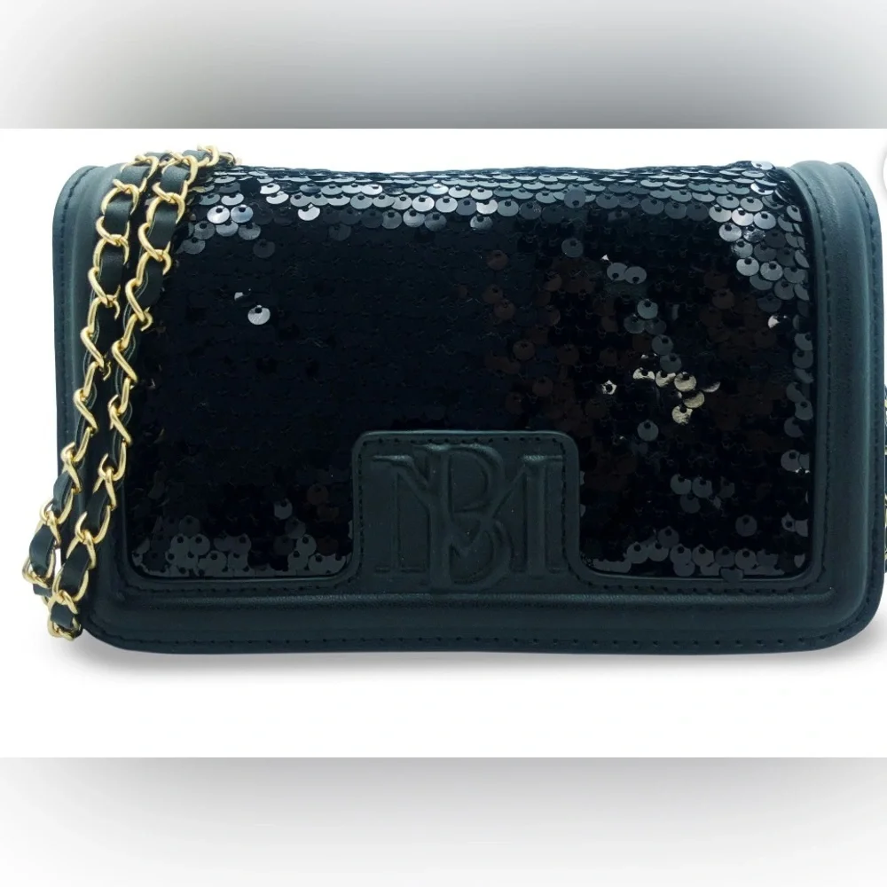 Badgley Mischka Sequined Crossbody NWT